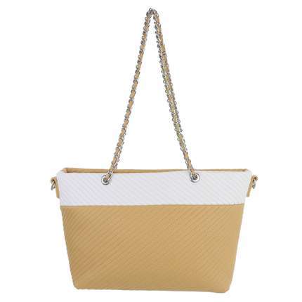 Damen Schultertasche - yellow