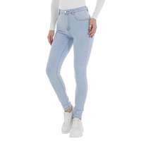 Damen High Waist Jeans von Laulia - L.blue