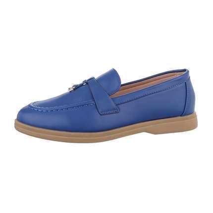 Damen Slipper - blue Gr. 37