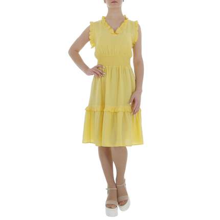 Damen Sommerkleid von AOSEN - yellow
