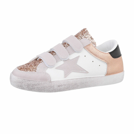 Damen Low-Sneakers - champagne Gr. 36