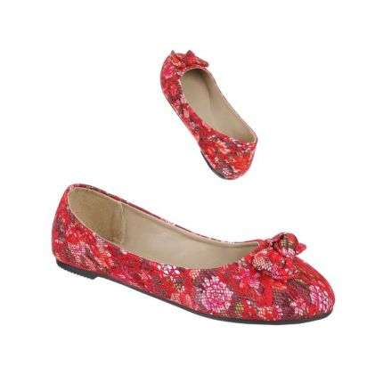 Kinder Ballerinas - red