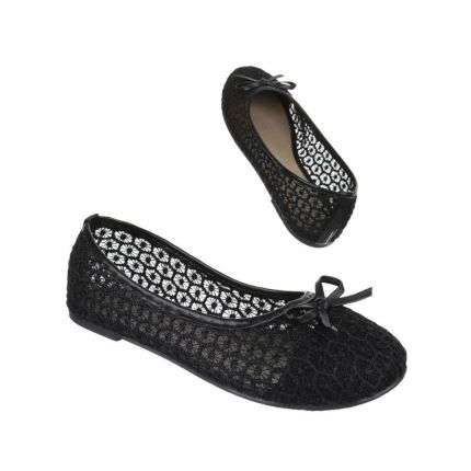 Kinder Ballerinas - black