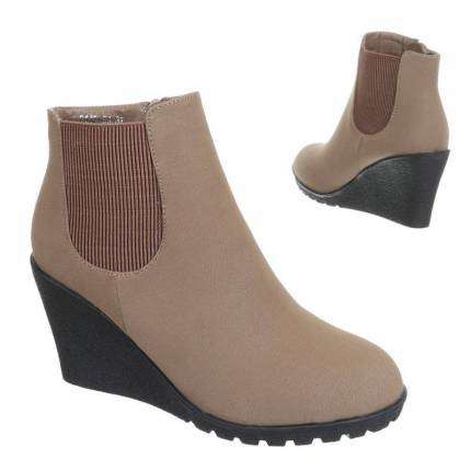 Damen Stiefeletten - khaki