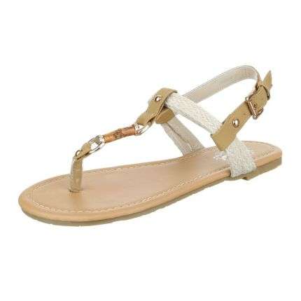 Damen Sandaletten - camel