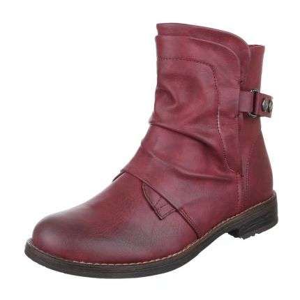Damen Stiefeletten - wine