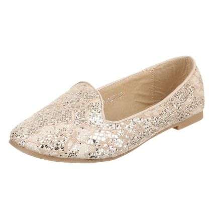 Damen Ballerinas - beige