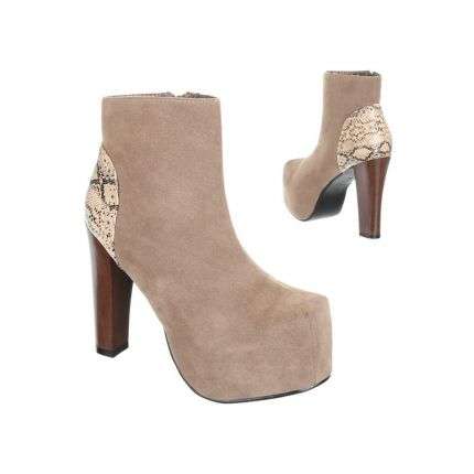 Damen Stiefeletten - khaki²