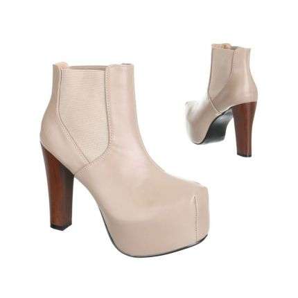 Damen Stiefeletten - khaki²