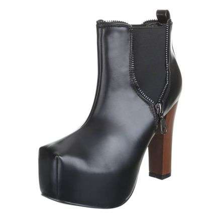 Damen Stiefeletten - black