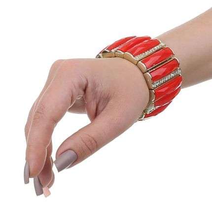Damen Armband - red