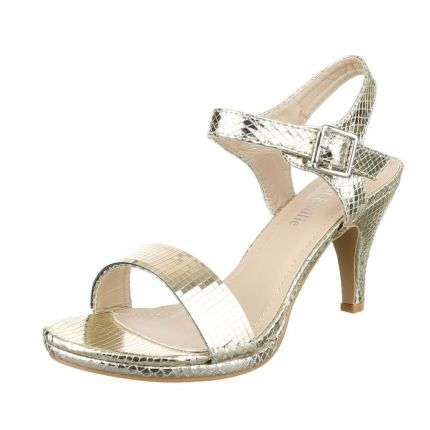 Damen Sandaletten - gold