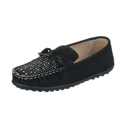 Kinder Mokassins - black