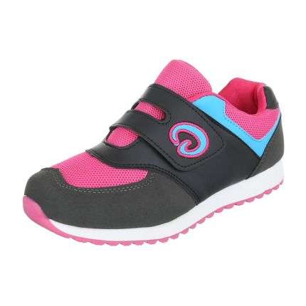 Kinder Freizeitschuhe - blackfuchsia