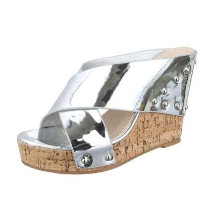 Damen Sandaletten - silver