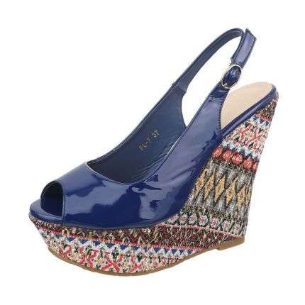 Damen Sandaletten - blue