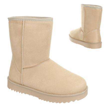 Damen Stiefel - beige