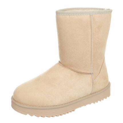 Damen Stiefel - beige
