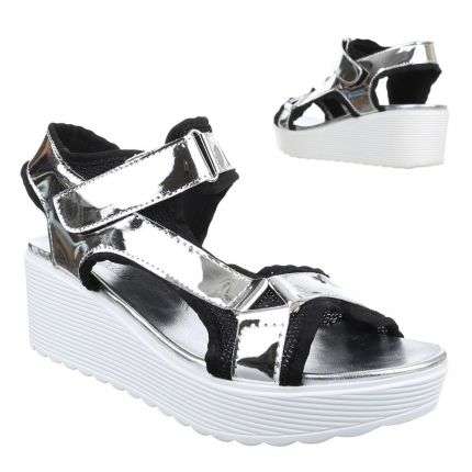 Damen Sandaletten - silver