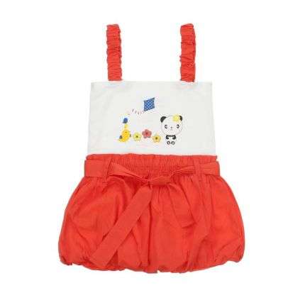 Kinder Kleid von Kanz - orange