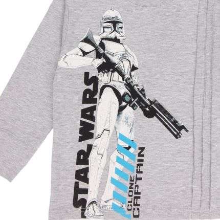 Kinder Langarmshirt von Star Wars - L.grey