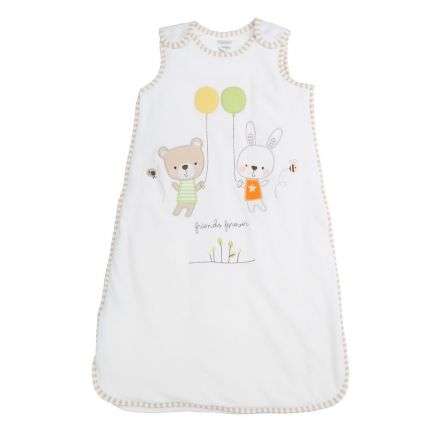 Kinder Schlafsack von Pitterpatter - white