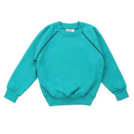 Kinder Pullover von Solid - green
