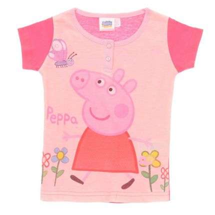 Kinder Schlafanzug von Peppa - pink