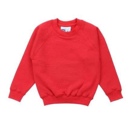 Kinder Pullover - red