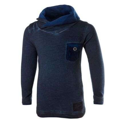 Kinder Langarmshirt von Twinlife - navy