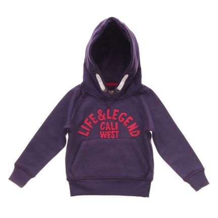 Kinder Kapuzenpulli von Life And Legend - purple