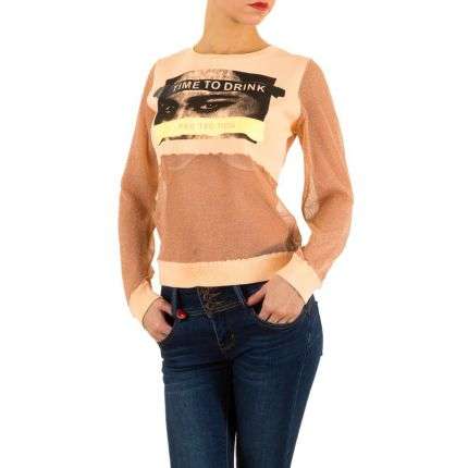 Damen Shirt von Sweewe - apricot