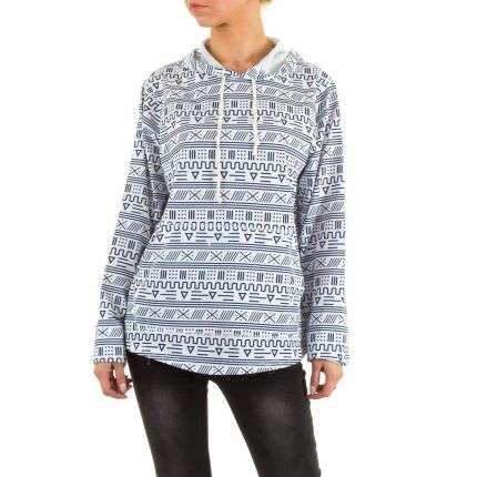 Damen Sweatshirt von Jcl - white