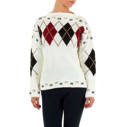 Damen Pullover von Jcl - white