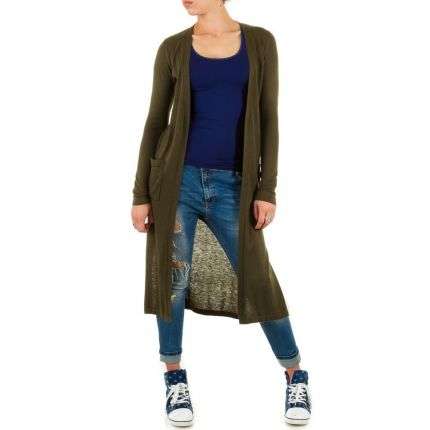Damen Pullover Gr. one size - khaki