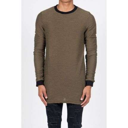 Herren Sweatshirt von Sixth June - kaki