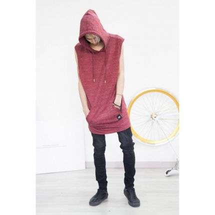 Herren Sweatshirt von Sixth June - burgundy