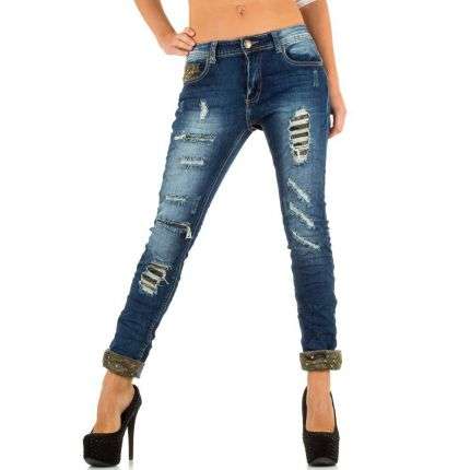 Damen Jeans von Mozzaar - blue