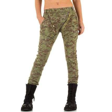 Damen Jeans von Mozzaar - armygreen