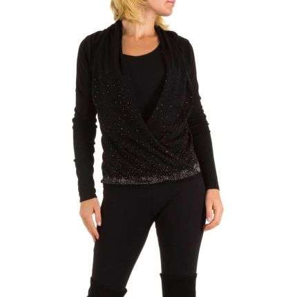 Damen Pullover von Moewy Gr. one size - black