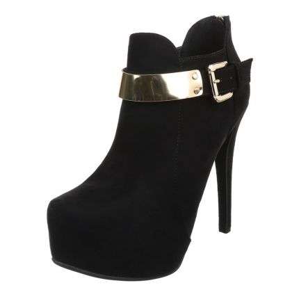 Damen Stiefeletten - black