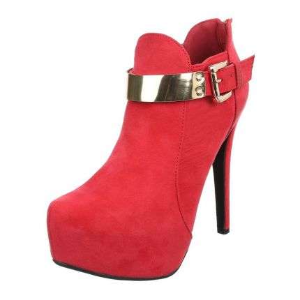 Damen Stiefeletten - red