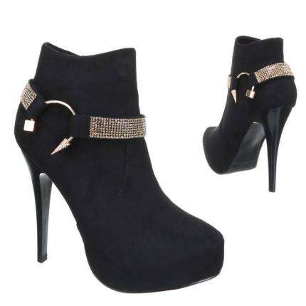 Damen Stiefeletten - black