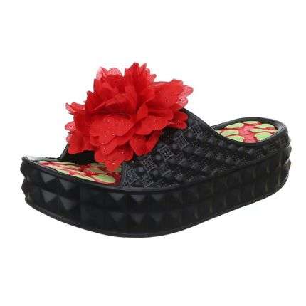 Damen Gummilatschen - black