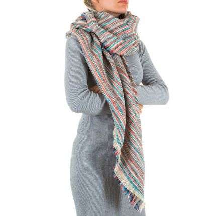 Damen Schal von Best Fashion Gr. one size - red