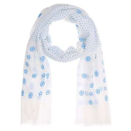 Damen Schal von Best Fashion Gr. one size - white