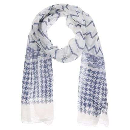 Damen Schal von Best Fashion Gr. one size - white