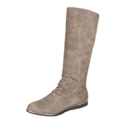 Damen Stiefel - khaki