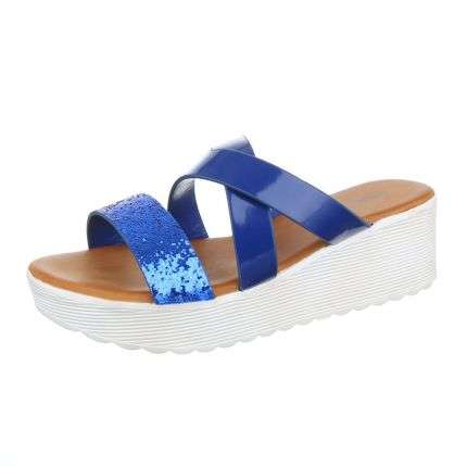 Damen Sandaletten - blue