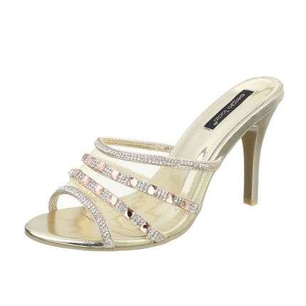 Damen Sandaletten - gold